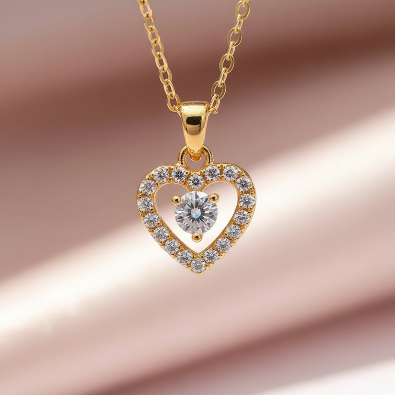 Colar Coração de Luz – Delicadeza e brilho em cada detalhe