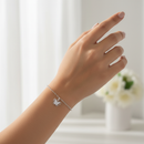 Pulseira Borboleta Luz em Prata 925