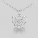 Pulseira Borboleta Luz em Prata 925